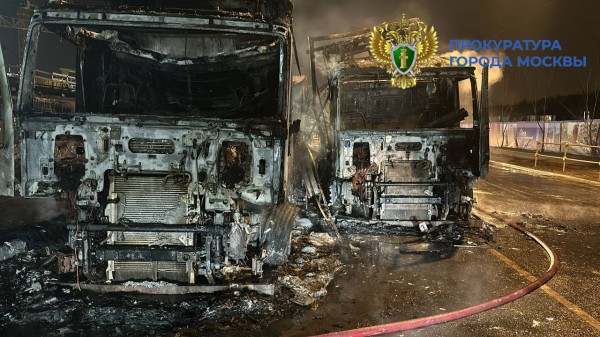 В Москве в машине сгорел белорус